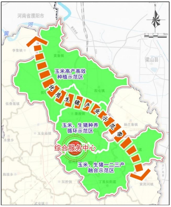 山東省鄆城縣國家現(xiàn)代農(nóng)業(yè)產(chǎn)業(yè)園